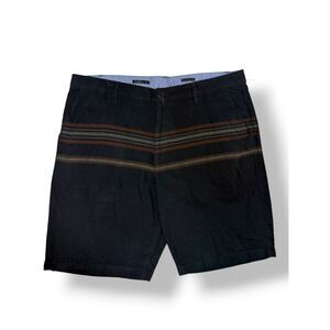 O'Neill Treehorn Stripe Walkshorts Men’s 40 Chino Shorts Black